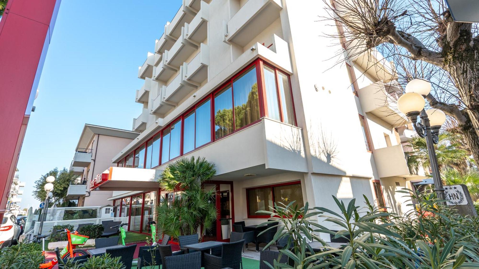 Hotel Nobel Rimini Exterior foto